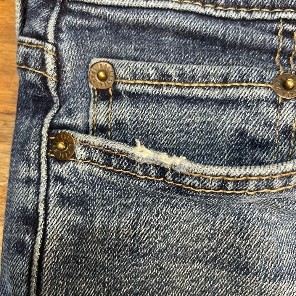 Hollister Slim Straight‎ Jeans Epic Flex 29x30 Blue Medium Wash 331D2254 - Picture 5 of 14